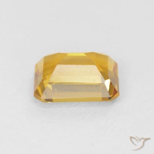 1.44克拉天然黄水晶，八边形，VVS-VS