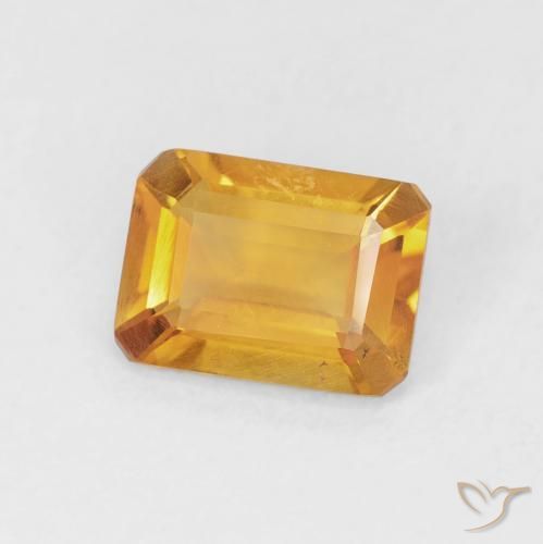 1.16克拉天然黄水晶，八边形，VS