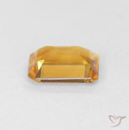 1.16克拉天然黄水晶，八边形，VS