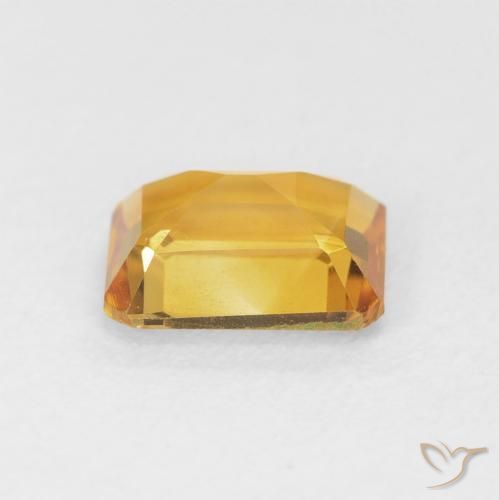 1.42克拉天然黄水晶，八边形，VVS-VS