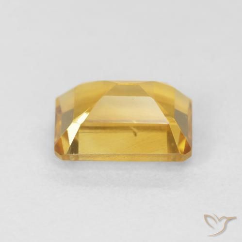 1.62克拉天然黄水晶，八边形，VVS
