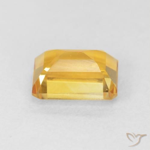 1.74克拉天然黄水晶，八边形，VVS-VS