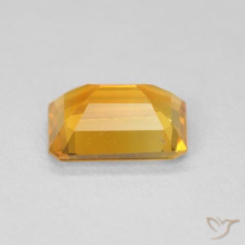 1.13克拉天然黄水晶，八边形，VVS-VS