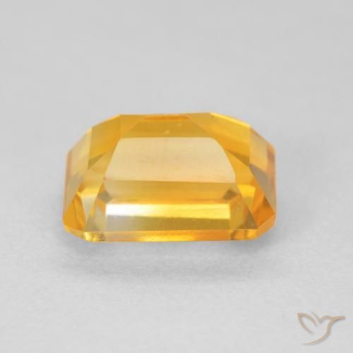1.72克拉天然黄水晶，八边形，VVS-VS