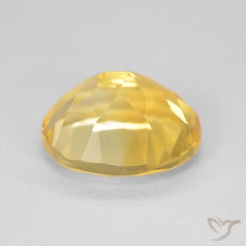 4.67克拉天然黄水晶，椭圆形，VVS