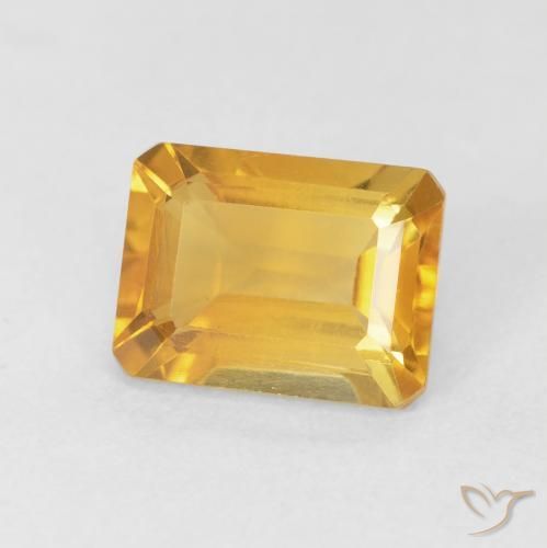 1.77克拉天然黄水晶，八边形，VVS