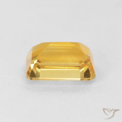 1.55克拉天然黄水晶，八边形，VVS