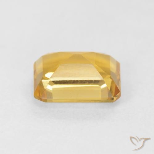 1.66克拉天然黄水晶，八边形，VVS