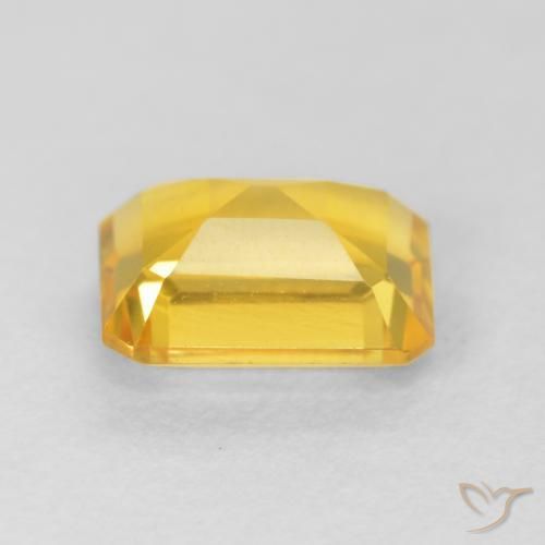 1.56克拉天然黄水晶，八边形，VVS
