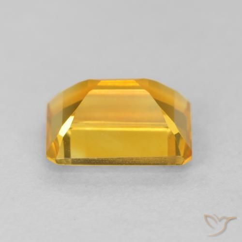 1.54克拉天然黄水晶，八边形，VVS
