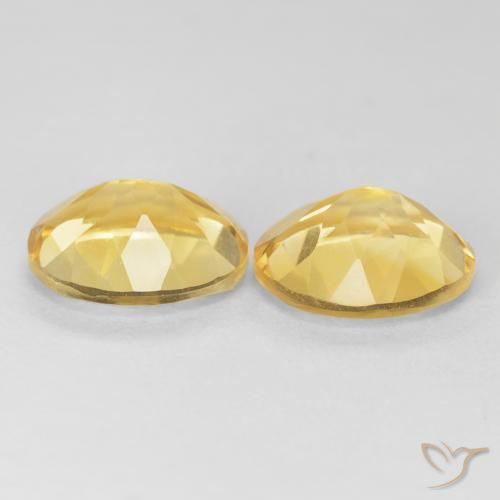 8.11克拉天然黄水晶，椭圆形，VVS-VS