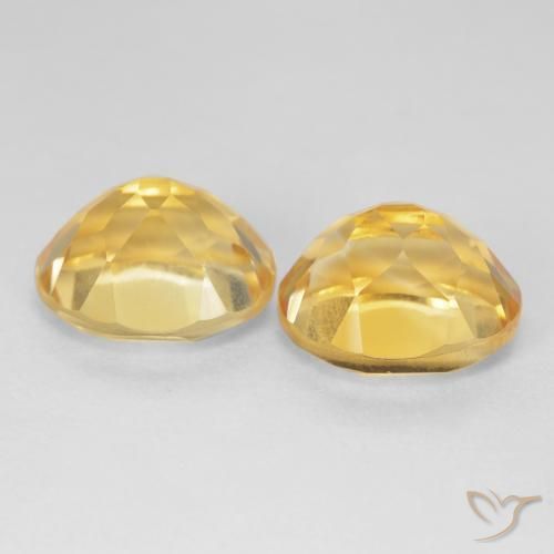 10.11克拉天然黄水晶，椭圆形，VVS-VS