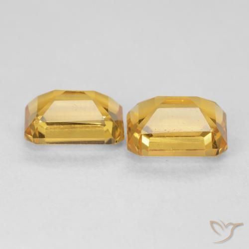 2.80克拉天然黄水晶，八边形，VVS-VS