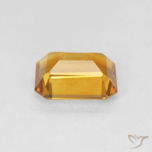 1.29克拉天然黄水晶，八边形，VVS-VS