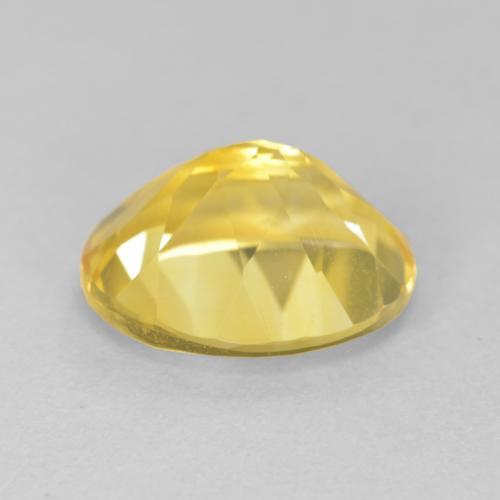 4.15克拉天然黄水晶，椭圆形，VVS