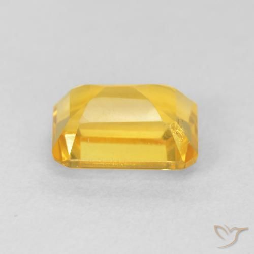 1.67克拉天然黄水晶，八边形，VVS-VS