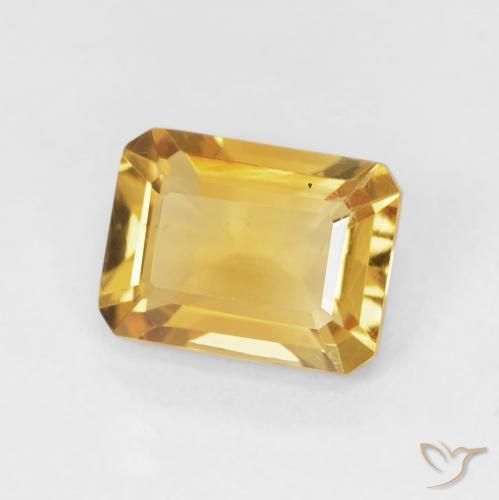 1.46克拉天然黄水晶，八边形，VVS-VS