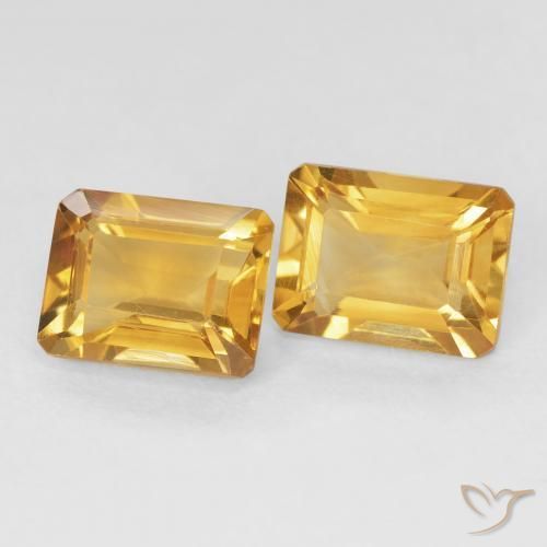 3.27克拉天然黄水晶，八边形，VS