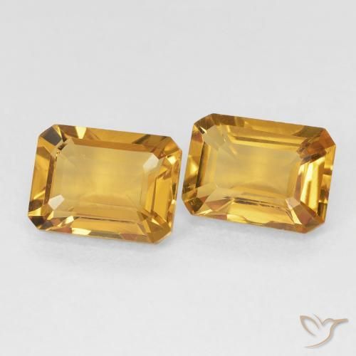 3.01克拉天然黄水晶，八边形，VVS-VS