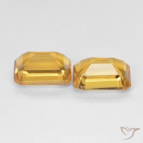3.01克拉天然黄水晶，八边形，VVS-VS