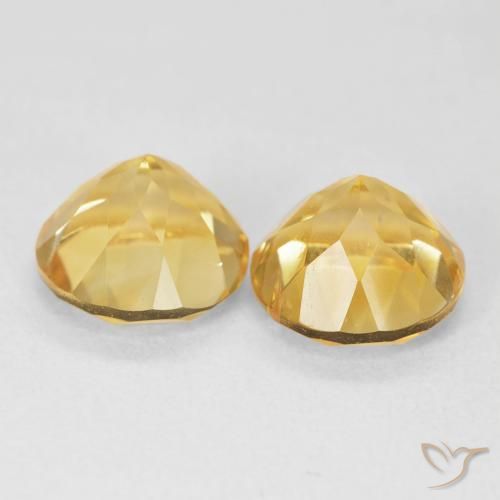 4.02克拉天然黄水晶，圆形的，VS