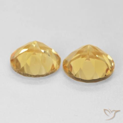3.22克拉天然黄水晶，圆形的，VS