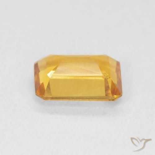 1.22克拉天然黄水晶，八边形，VVS