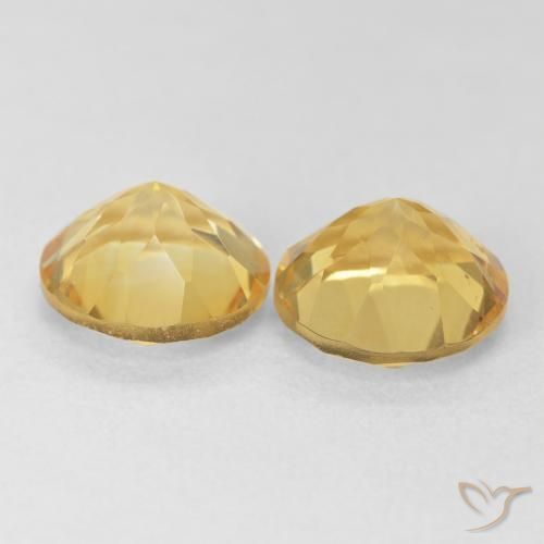 3.61克拉天然黄水晶，圆形的，VVS-VS