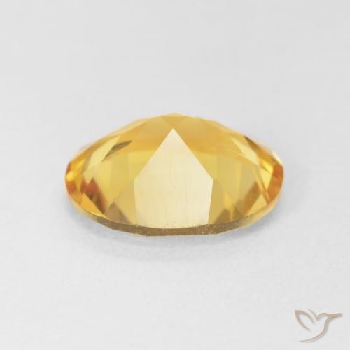 3.51克拉天然黄水晶，椭圆形，VVS