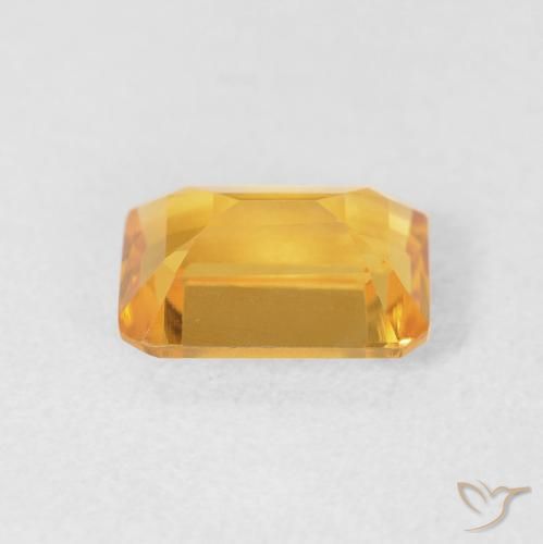 1.49克拉天然黄水晶，八边形，VVS