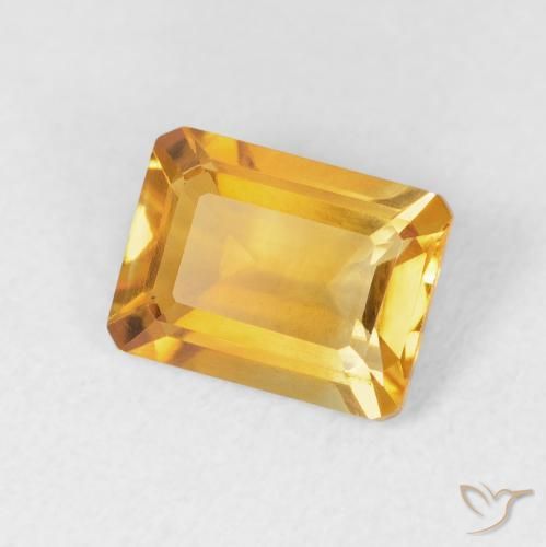 1.51克拉天然黄水晶，八边形，VVS-VS