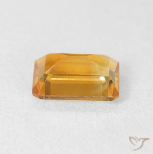 1.51克拉天然黄水晶，八边形，VVS-VS