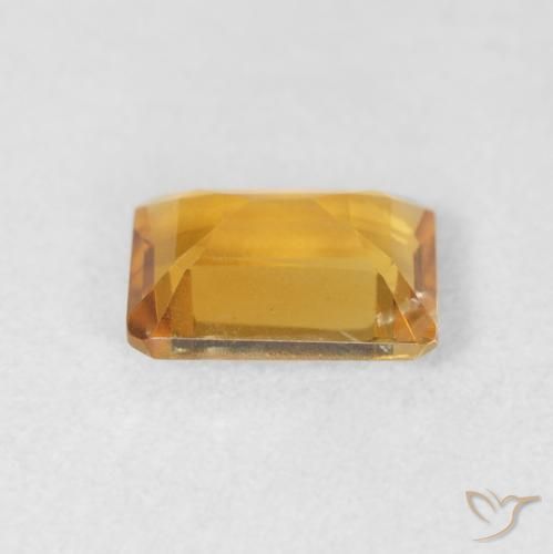 1.29克拉天然黄水晶，八边形，VVS-VS