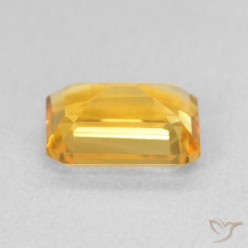 1.54克拉天然黄水晶，八边形，VVS