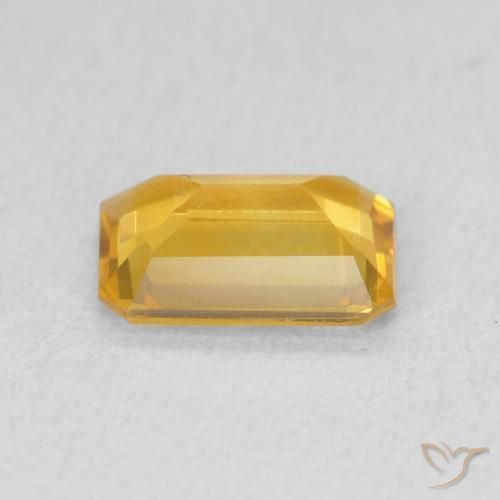 1.09克拉天然黄水晶，八边形，VVS