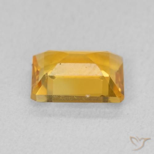 1.35克拉天然黄水晶，八边形，VVS