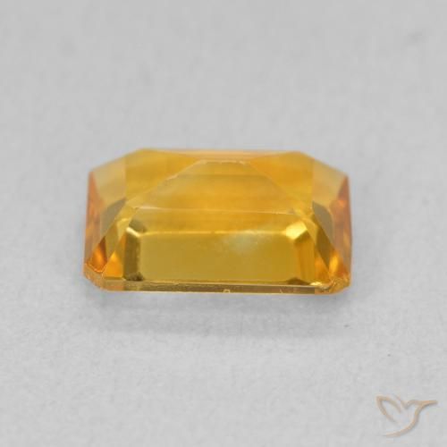 1.26克拉天然黄水晶，八边形，VVS