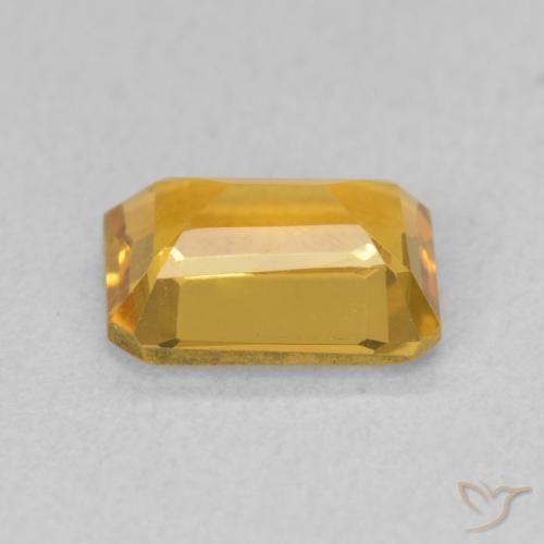 1.35克拉天然黄水晶，八边形，VVS-VS
