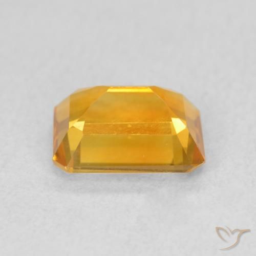 1.34克拉天然黄水晶，八边形，VVS-VS
