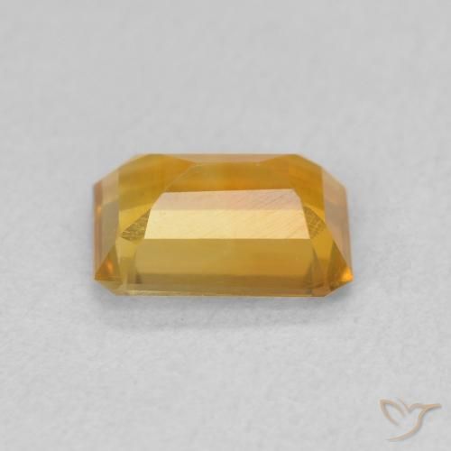 1.12克拉天然黄水晶，八边形，VVS-VS
