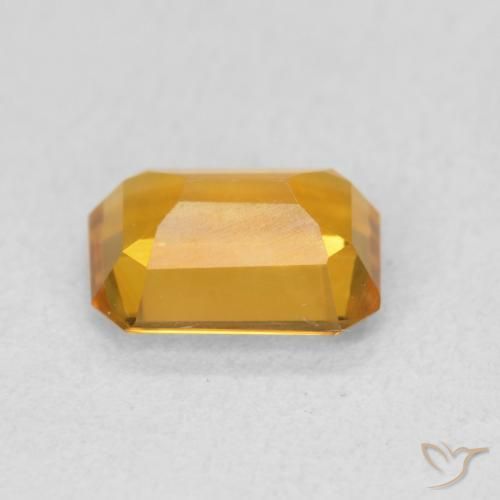 1.21克拉天然黄水晶，八边形，VVS-VS