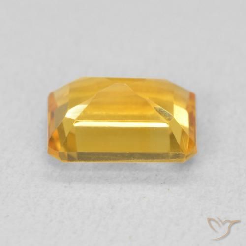 1.46克拉天然黄水晶，八边形，VVS