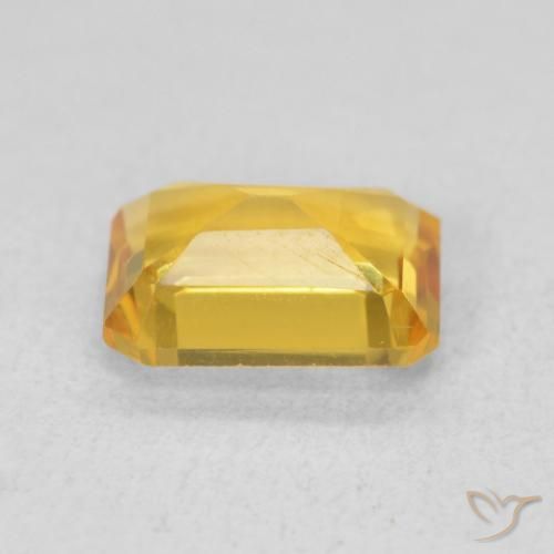 1.30克拉天然黄水晶，八边形，VVS