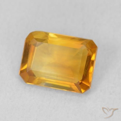 1.11克拉天然黄水晶，八边形，VVS-VS