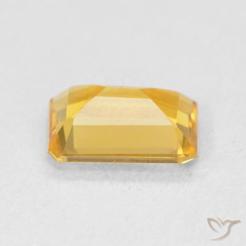 1.14克拉天然黄水晶，八边形，VS