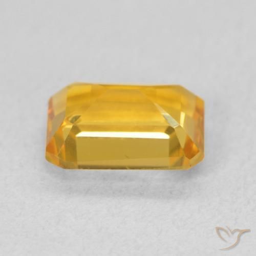 1.51克拉天然黄水晶，八边形，VS