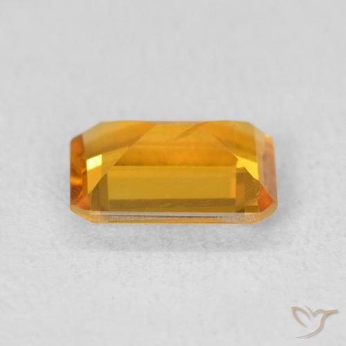 1.10克拉天然黄水晶，八边形，VS