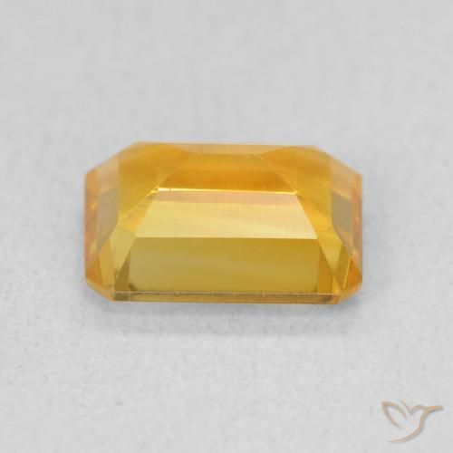 1.40克拉天然黄水晶，八边形，VS