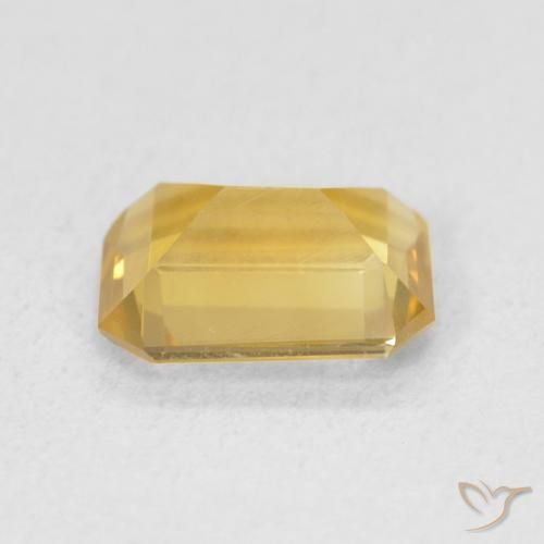 1.12克拉天然黄水晶，八边形，VS