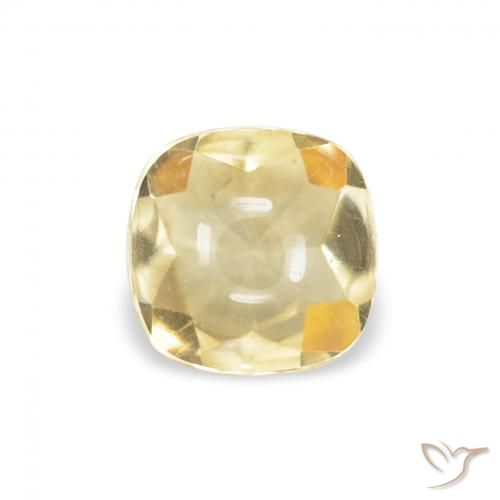 0.57ct 天然 黄金色 黄水晶, 软垫, 透明